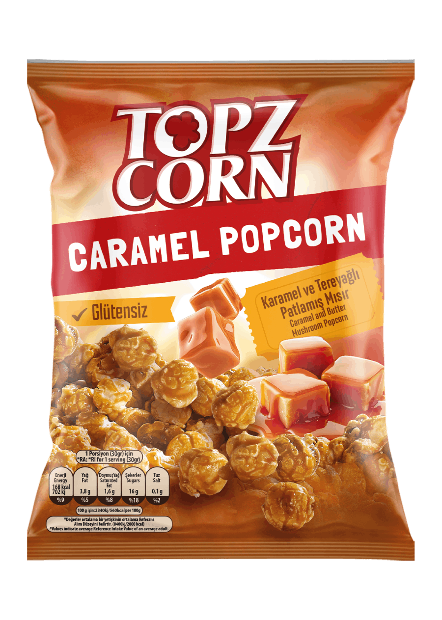 Karamel ve Tereyağlı Patlamış Mısır